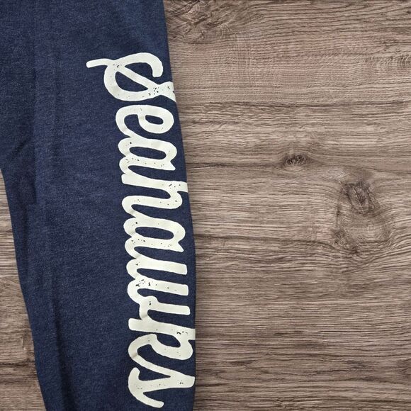 NFL Seattle Seahawks Football Blue Joggers Sweatpants - Picture 2 of 7